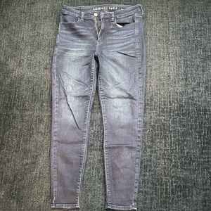 American Eagle S6 Super Stretch Dark Blue Jean